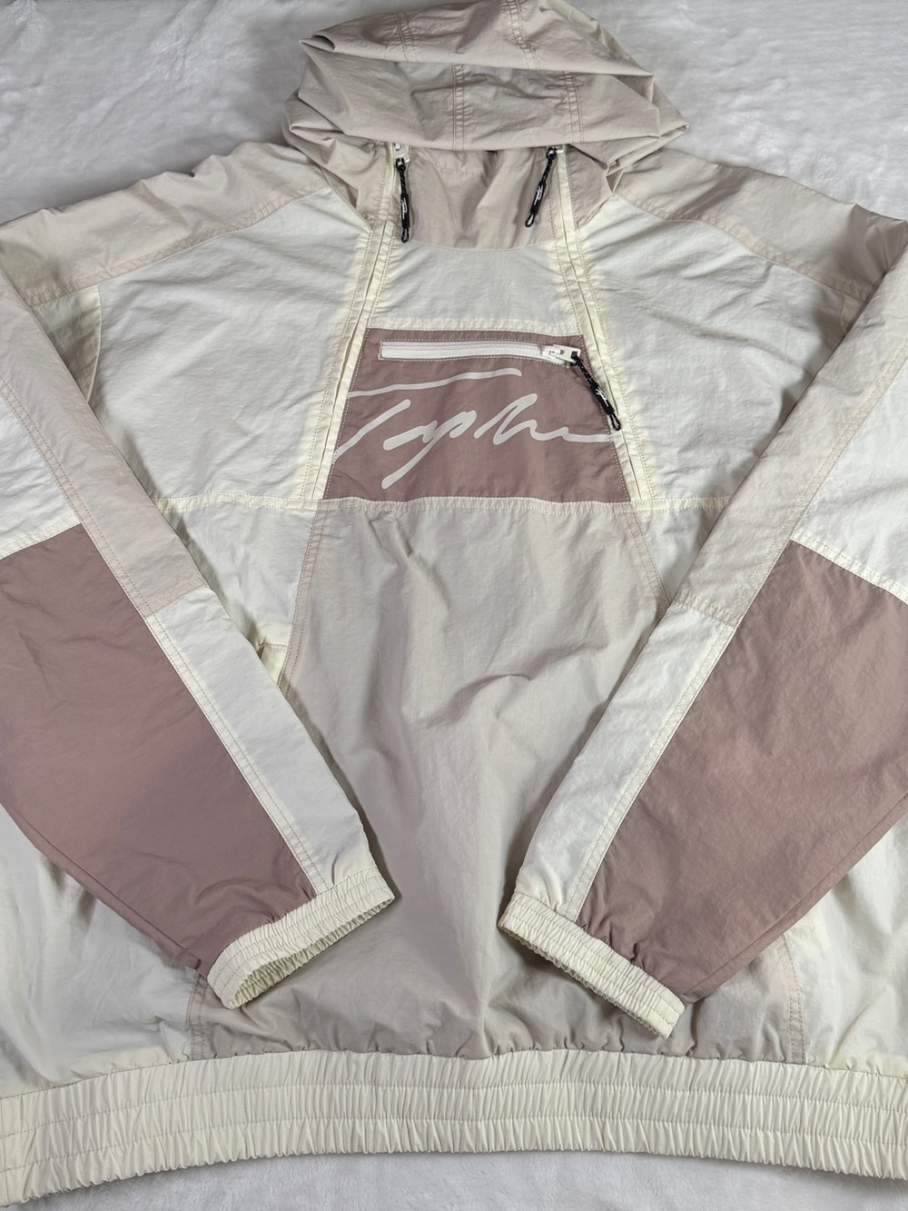 Topman Color Block Windbreaker Jacket & Nylon Shorts Set Men’s M/32